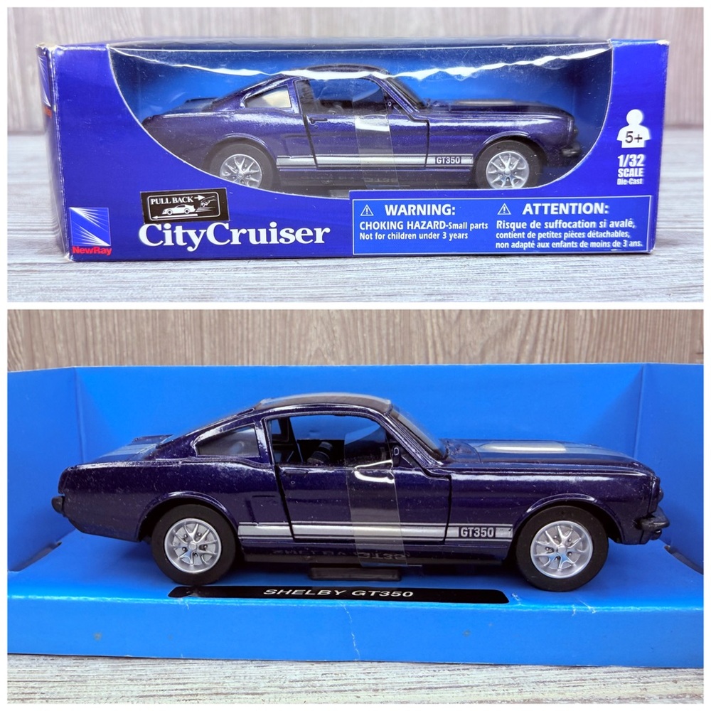 1966 Ford Shelby GT350 city cruiser newray 1:32 Scale DIECAST collectables model